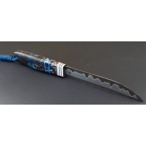 МАРМУРОВИЙ ексклюзивний ніж ручної роботи майстра студії Fomenko Knifes, купити замовити в Україні (Сталь - ДІ103-МП). Photo 3